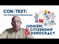 Yehuda Kurtzer - The Citizen in a Democracy | Judaism, Citizenship, and Democracy 2020 Symposium
