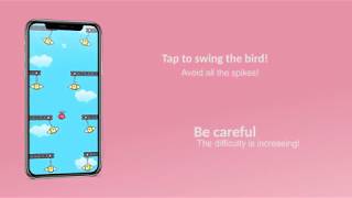 Swing Birds : mobile app game trailer screenshot 4