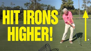 HOW TO HIT YOUR IRONS HIGHER IN GOLF!! screenshot 3