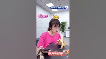 Thử thách troll ăn chuối vô tận tại sao vậy #shorts #short #funny #giaitri #haihuoc #vuinhon #troll