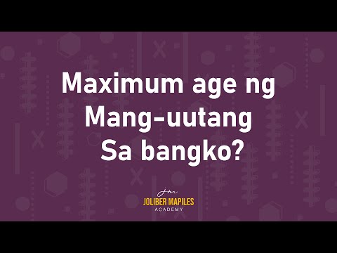 Video: Ano ang Max age?