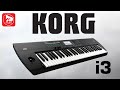 KORG i3 - Музыкальная рабочая станция с простым управлением