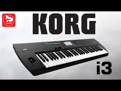 KORG i3 - Музыкальная рабочая станция с простым управлением