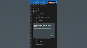 Create number pattern in c++ #C++ #short #programming