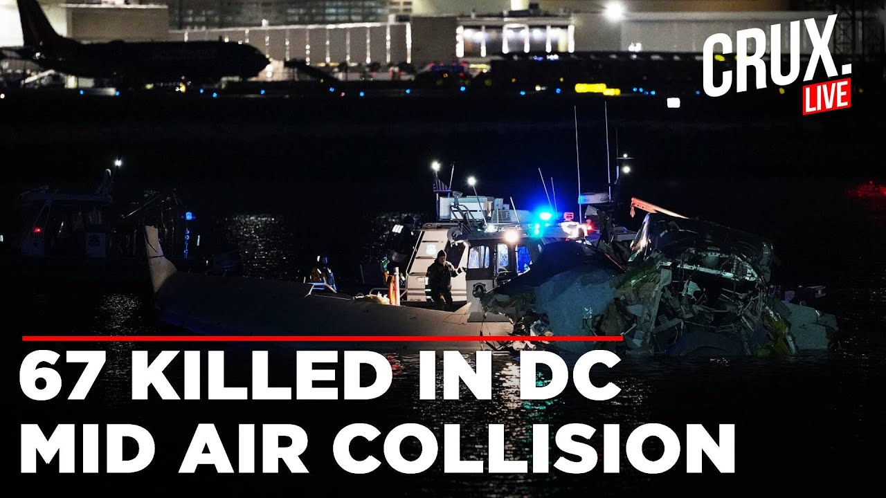 Washington Plane Crash Live | 28 Bodies Pulled Out Of Potomac River, No ...