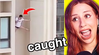 neighbours caught cheating - REACTION