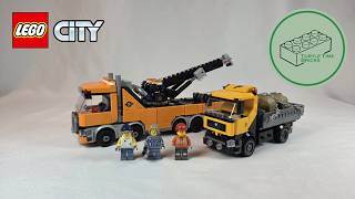 Lego City 60467 Heavy-Duty Recovery Tow Truck With Crane Review