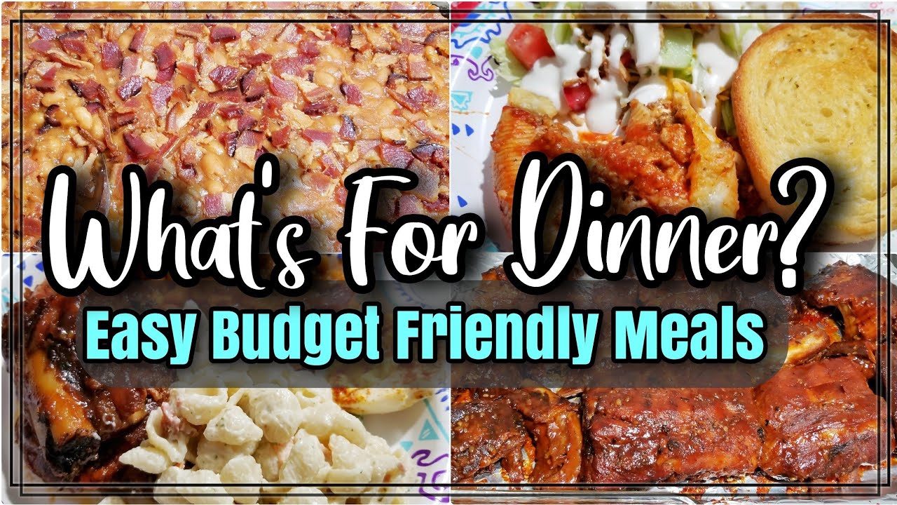 What's For Dinner? | Easy Budget Friendly Meals | Family Meals | Ep #39