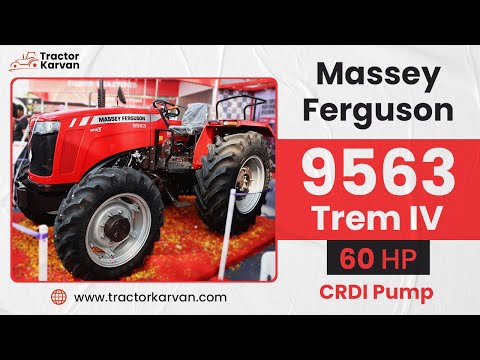 Massey Ferguson 9563 Smart 4WD with CRDI Engine Tractor Features & Specification 2023
