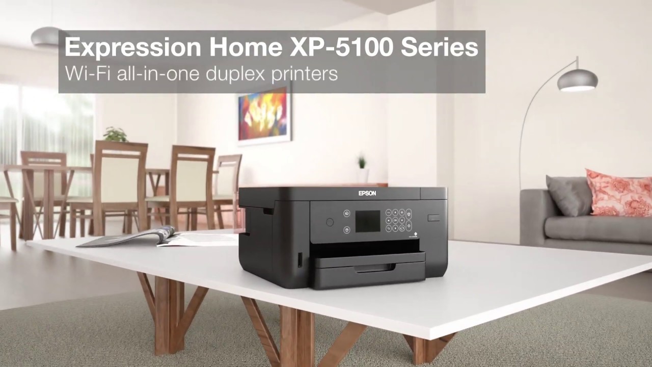 Epson Expression Home Xp 5100 All In One A4 Colour Inkjet Multifunction C11cg29401 Youtube