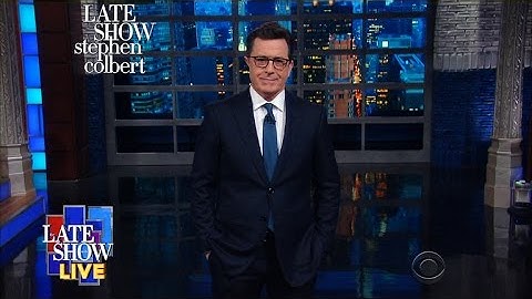 MONOLOG NA ŻYWO Stephena: Trump przedstawia swoją wizję dalszego działania