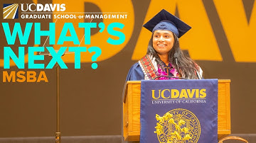 UC Davis MSBA Class of 2024: What