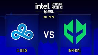 Cloud9 vs Imperial | Map 2 Vertigo | IEM Rio Major 2022 - Challengers Stage