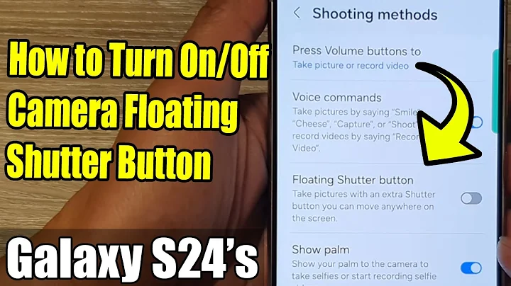 Hold It Steady! Master the Floating Shutter Button on Galaxy S24 (Plus, Ultra Too!)