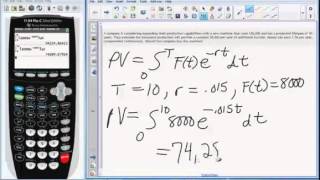 Continuous Income Stream Cost Analysis