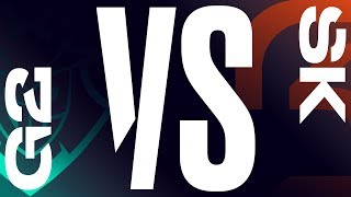 G2 vs. SK - Week 7 Day 2 | LEC Spring Split | G2 Esports vs. SK Gaming (2019)