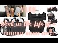 VLOG: A WEEK IN THE LIFE OF A FREELANCE MAKEKUP ARTIST | NEW KIT SET UP | STUDIO IDEAS