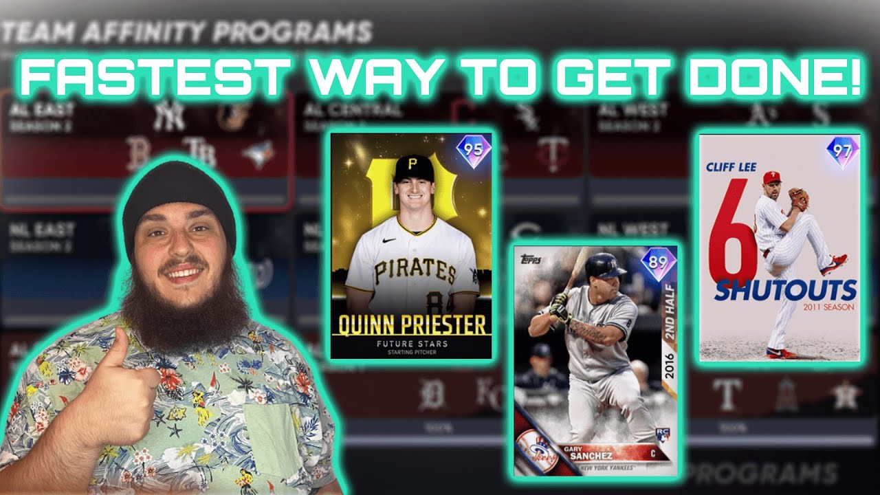 The FASTEST Way To Complete Team Affinity 2 NO MONEY SPENT MLB The Show 21