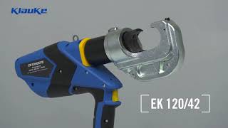 Klauke EK 120/42 Battery Crimp Tool  English Translation