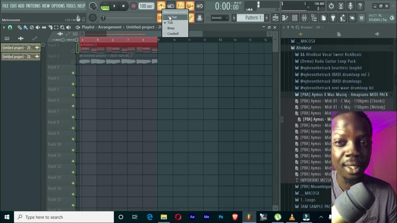 How To Change the sound of Metronome in Fl Studio 21🎹💥🎛 YouTube