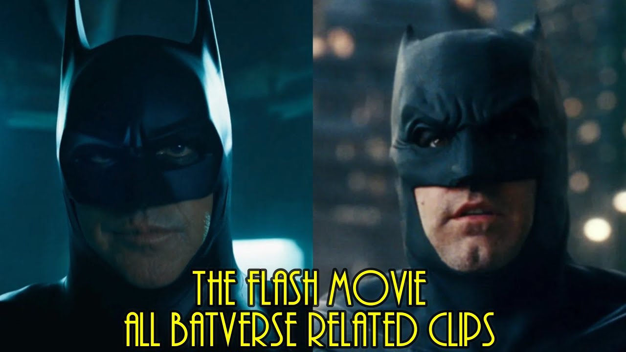 THE FLASH MOVIE - All Batverse related clips