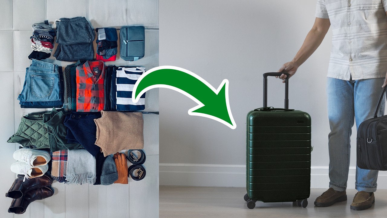 PACK SMARTER in 3 Steps — No More Overstuffed Suitcases!