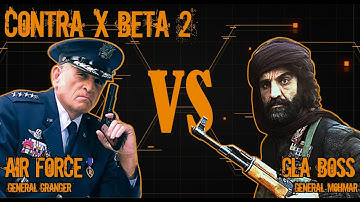 C&C Generals Contra X BETA 2. Challenge: AirForce General vs GLA Boss [Hard] #5