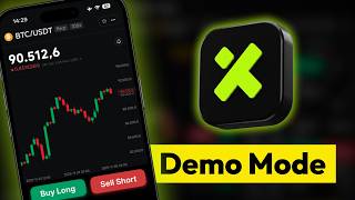 شرح تطبيق XT التجريبي للتداول ✅ حساب تجريبي للعقود الآجلة (تداول تجريبي) screenshot 2