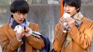 高校生最後のカレンダーで初ブレザー披露／さくらしめじカレンダーメイキング映像