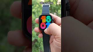 ultra 9 max 90hz Refresh Rate Apple watch ultra clone full black edition