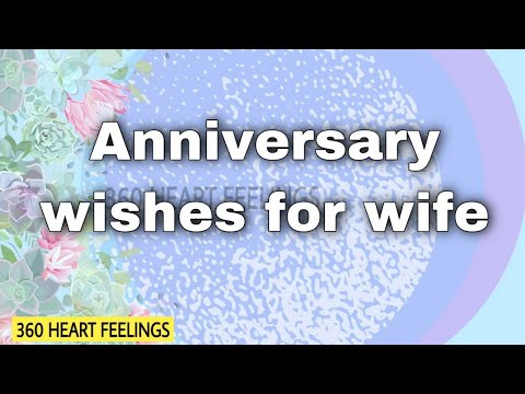 Anniversary Wishes For Wife | Happy Wedding Anniversary Dear Wife | Marriage Anniversary Greetings