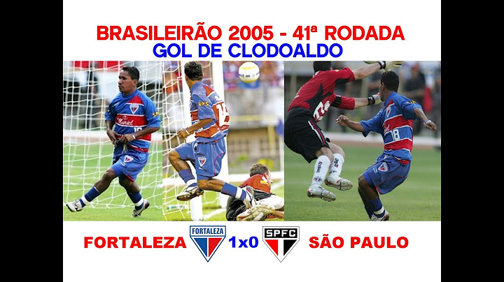 Fortaleza 1 x 0 São Paulo - Série A 2005 - 41ª RODADA - HD