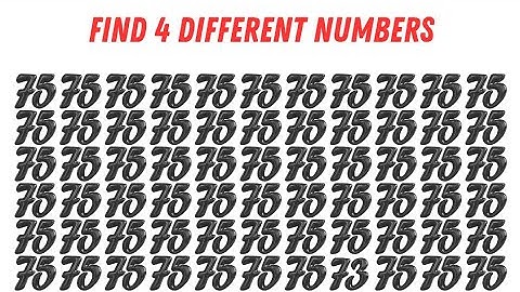 Find the  4 odd hidden 4️⃣ numbers from the group  live challenge