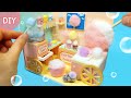 DIY Miniature Dollhouse -  Cotton Candy Room deocr ! So sweet ~