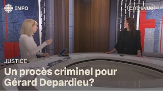 Gérard Depardieu se rend à la police de Paris | Isabelle Richer