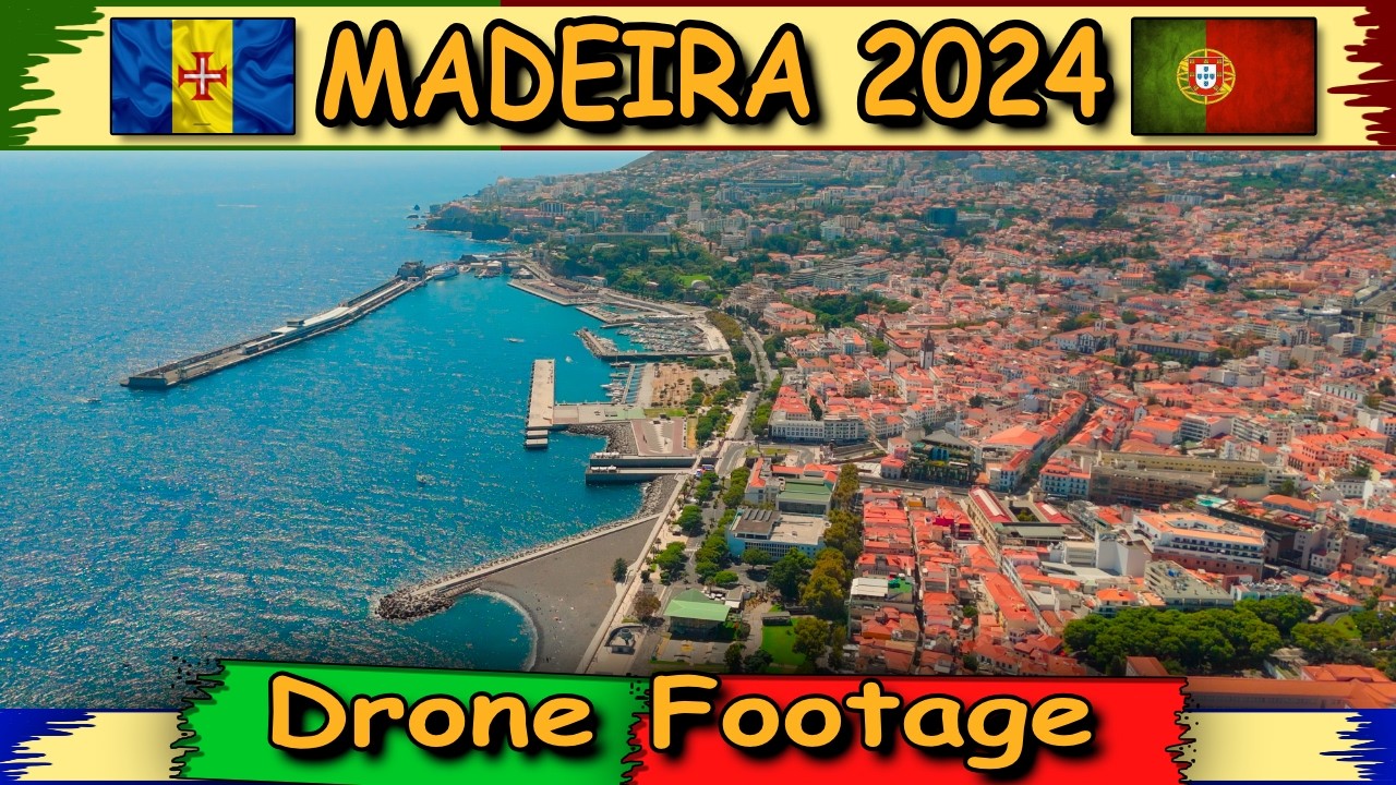 MADEIRA 2024 ☼ Breathtaking Drone Footage: Exploring Canhas, Faial, and Funchal! 