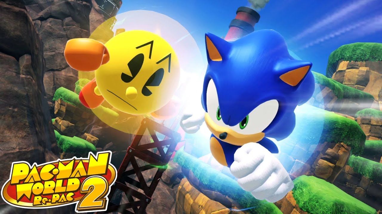 Pac-Man World 2 Re-Pac (PC) // Sonic the Hedgehog DLC - Full Game ...