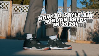 HOW TO STYLE AIR JORDAN 4 