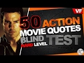 BLIND TEST Films | Action Movies QUIZ : 50 répliques difficiles [VF] #blindtest #quiz #films