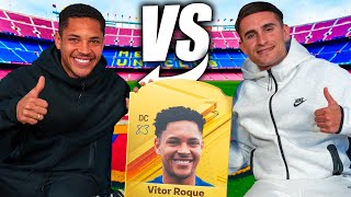 VITOR ROQUE ME RETA CON EL FC BARCELONA