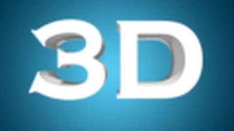 Create 3D Text in Photoshop CS5