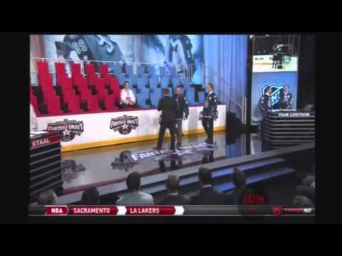 NHL All Star Game 2011 - Fantasy Draft - Pick 2 St...