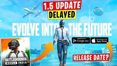 BGMI AND PUBG MOBILE 1.5 UPDATE NOT COMING ON 6JULY | BGMI IOS RELEASE DATE