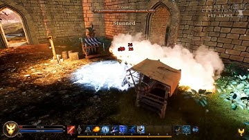 Ashes of Creation Alpha Zero Castle PVP (With Dev Commentary)