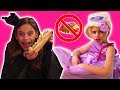 PRINCESS RESOLUTIONS - No More Candy! - Happy New Year 2018! - Princesses In Real Life | Kiddyzuzaa