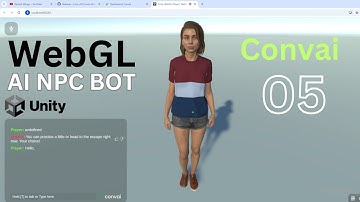 AI NPC-bot voor WebGL Unity met behulp van Convai | Geneste Mango