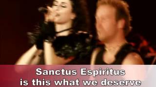 Within Temptation - Our Solemn Hour (karaoke)