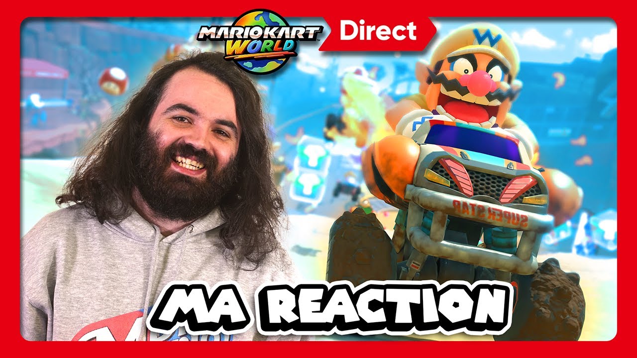 JE RÉAGIS À LA PRÉSENTATION DE MARIO KART WORLD !