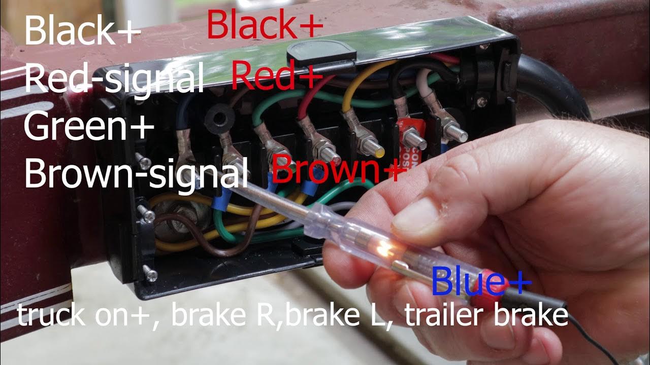 How to Test Trailer lights YouTube