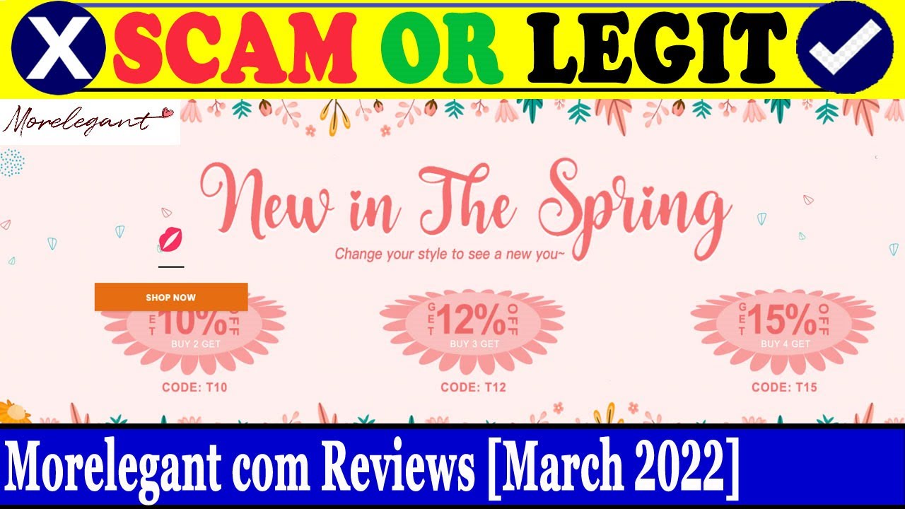 Morelegant com Reviews (March 2022) - Is This A Legit Or A Scam Site